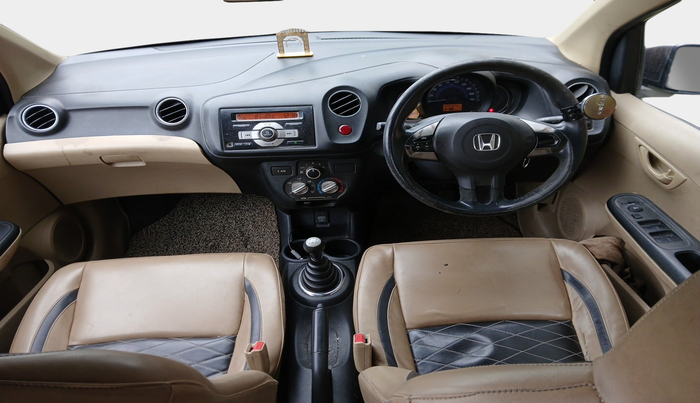 2015 Honda Amaze 1.5L I-DTEC S, Diesel, Manual, 1,25,426 km, interior