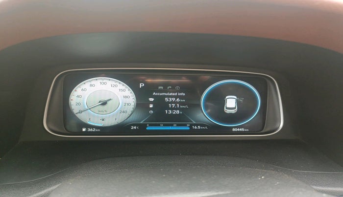 2021 Hyundai ALCAZAR PLATINUM(O) 7STR 1.5 AT, Diesel, Automatic, 80,445 km, interior