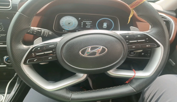 2021 Hyundai ALCAZAR PLATINUM(O) 7STR 1.5 AT, Diesel, Automatic, 80,445 km, interior