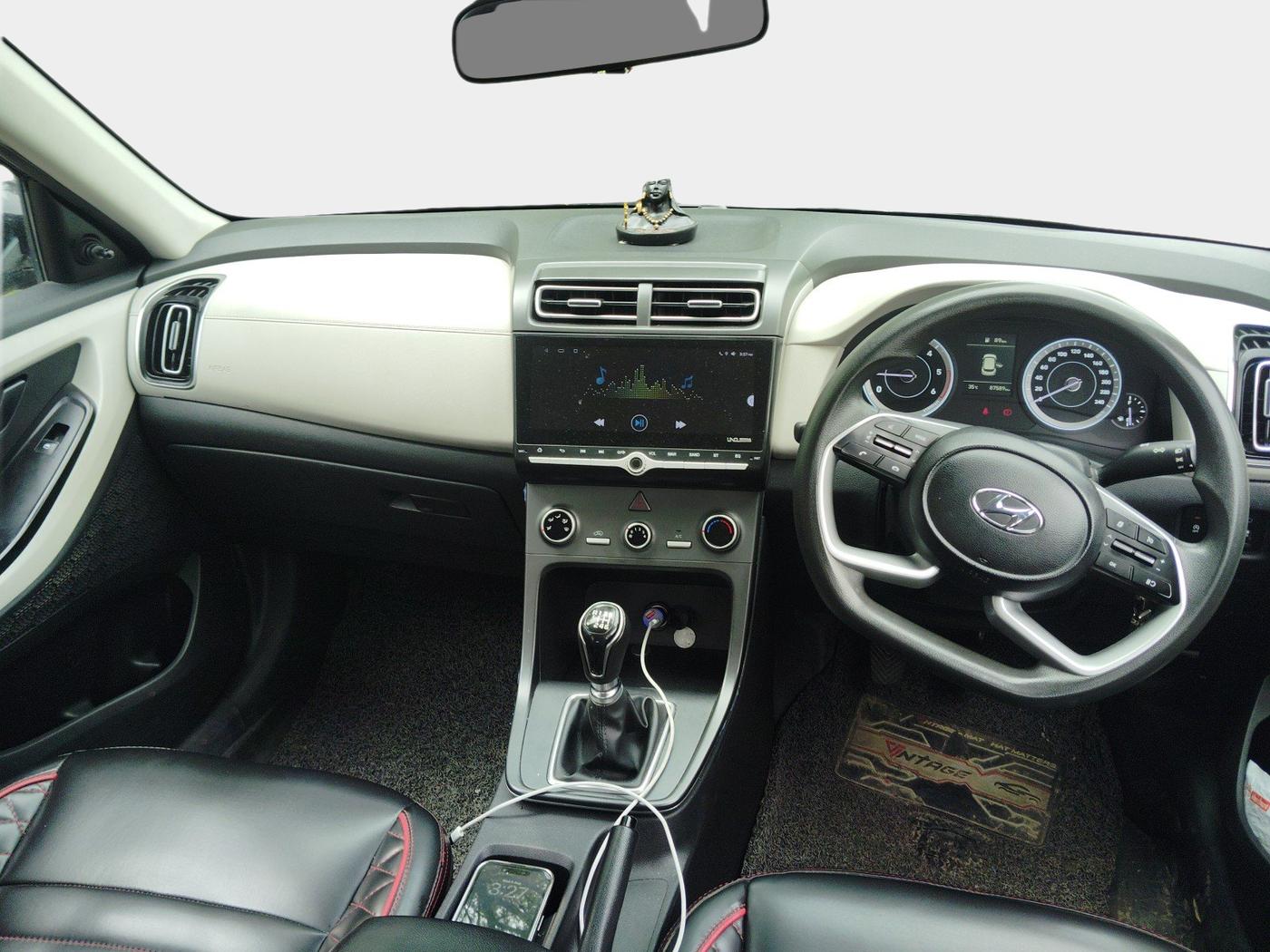 2023 Hyundai Creta E 1.5 DIESEL, Diesel, Manual, 87,589 km, interior