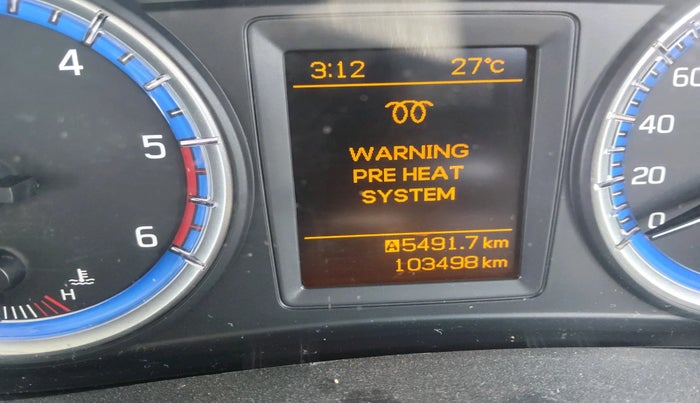 2017 Maruti S Cross ZETA 1.3, Diesel, Manual, 1,03,498 km, interior