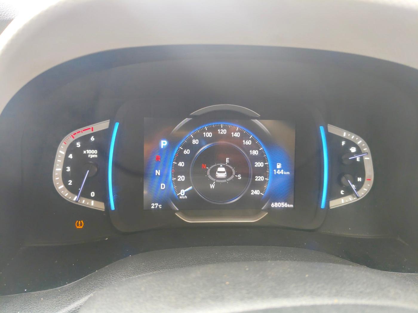 2021 Hyundai Creta SX (O) AT 1.5 DIESEL, Diesel, Automatic, 68,056 km, interior