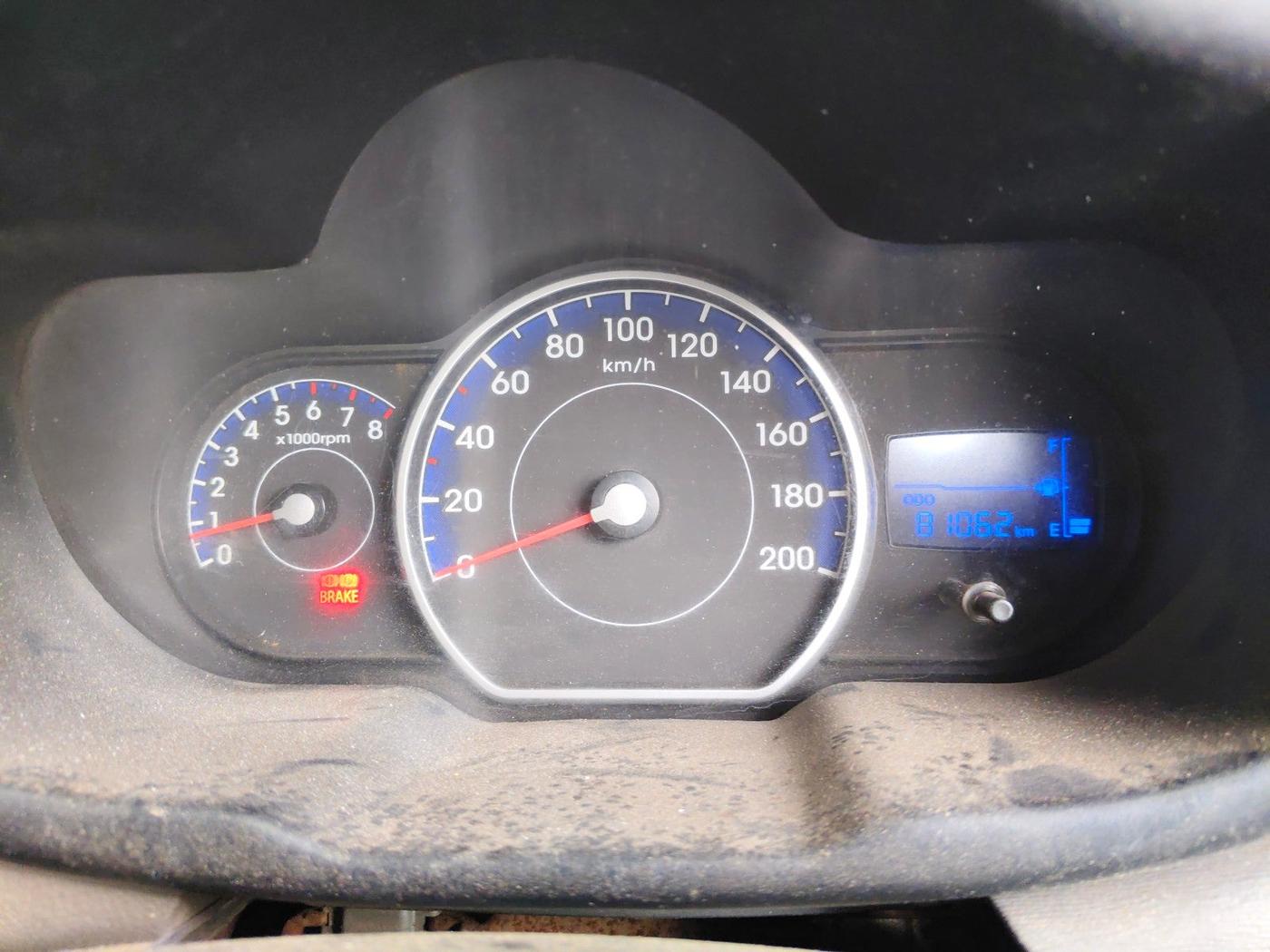 2012 Hyundai i10 MAGNA 1.1, Petrol, Manual, 82,000 km, interior