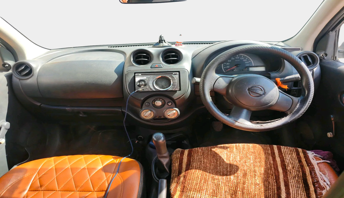 2010 Nissan Micra XE PETROL, Petrol, Manual, 1,57,857 km, interior