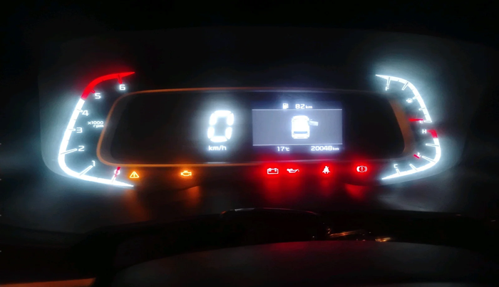 2020 KIA SONET HTX 1.5, Diesel, Manual, 20,048 km, interior