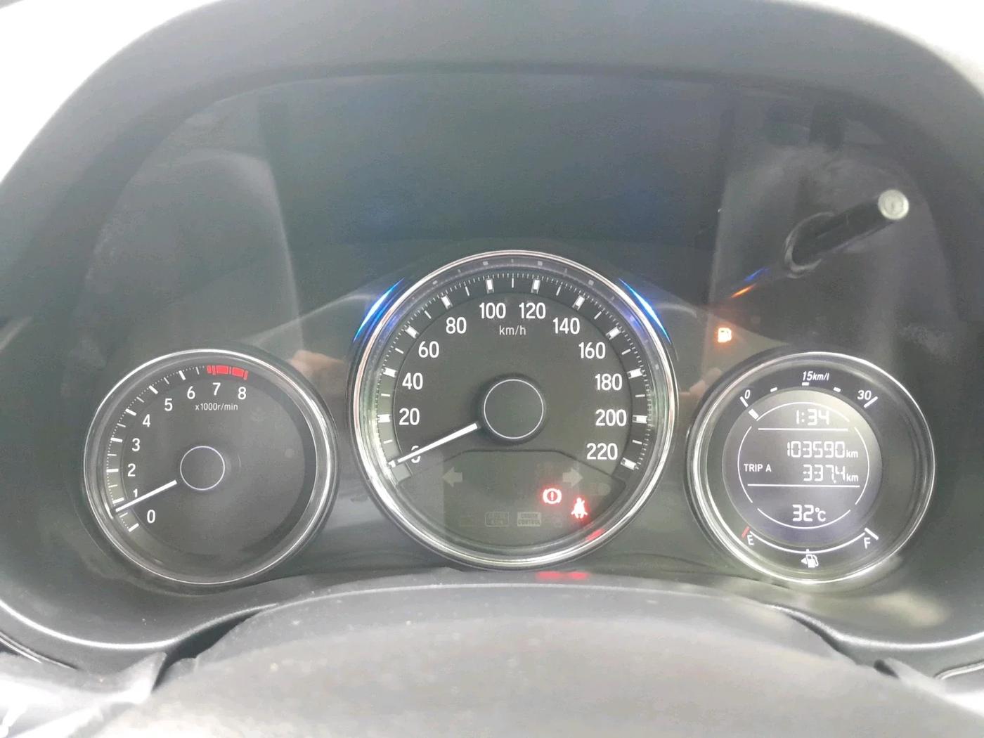 2019 Honda City 1.5L I-VTEC ZX, Petrol, Manual, 1,03,590 km, interior