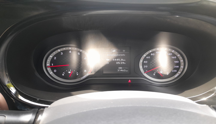2024 Hyundai AURA SX 1.2 CNG, Petrol, Manual, 31,462 km, interior