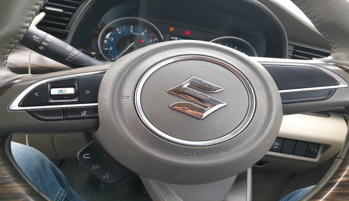 2021 Maruti Ertiga ZXI+ SHVS, Petrol, Manual, 61,348 km, interior