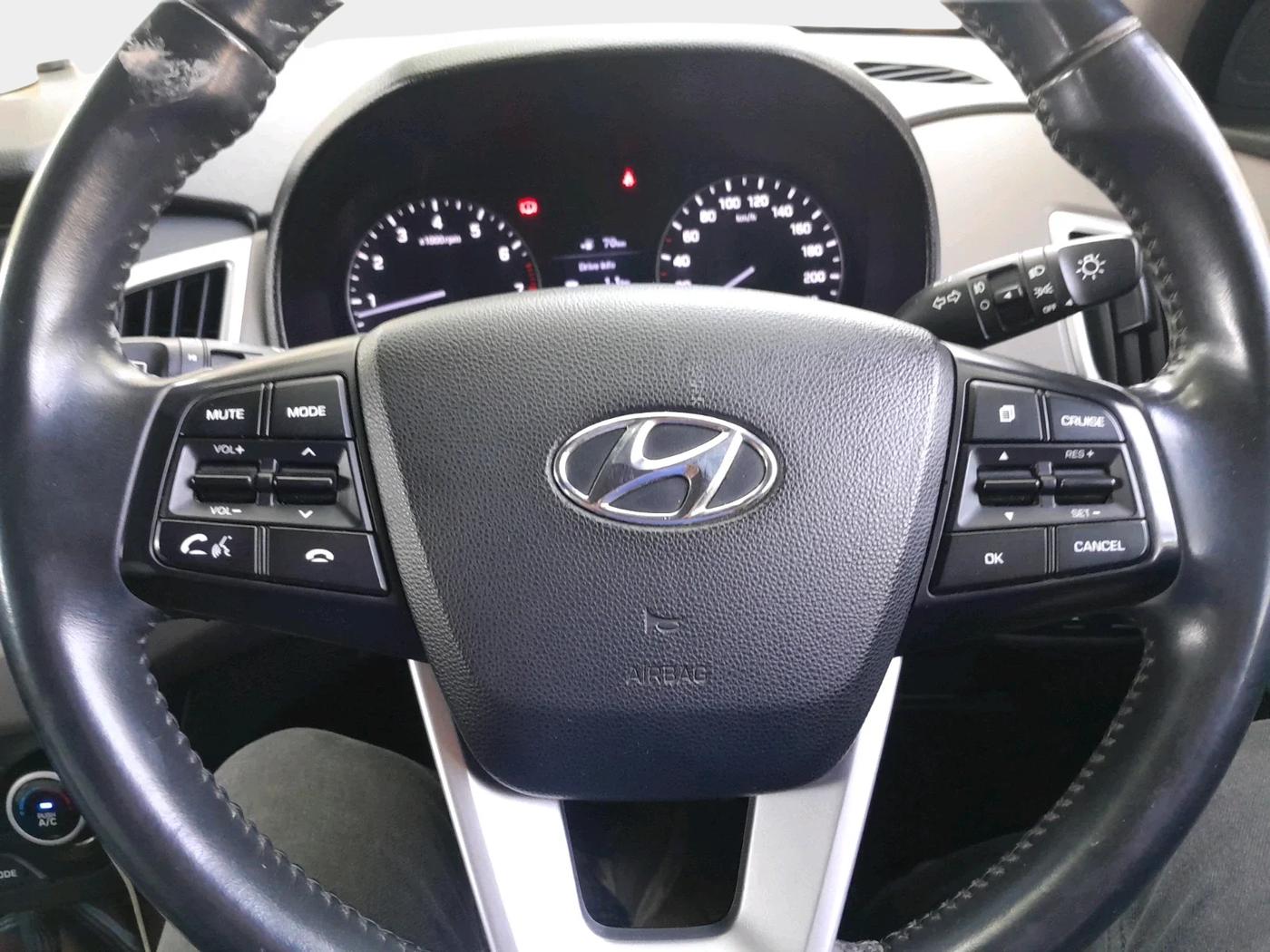 2018 Hyundai Creta SX (O) 1.6 PETROL, Petrol, Manual, 35,220 km, interior