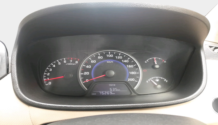 2014 Hyundai Grand i10 ASTA 1.2 KAPPA VTVT, Petrol, Manual, 75,269 km, interior