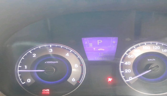 2011 Hyundai Verna FLUIDIC 1.6 CRDI SX AT, Diesel, Automatic, 1,04,191 km, interior