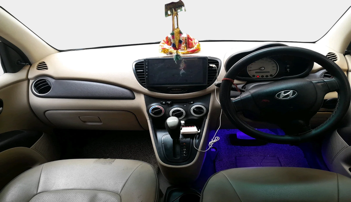 2010 Hyundai i10 SPORTZ 1.2 AT, Petrol, Automatic, 1,05,421 km, interior