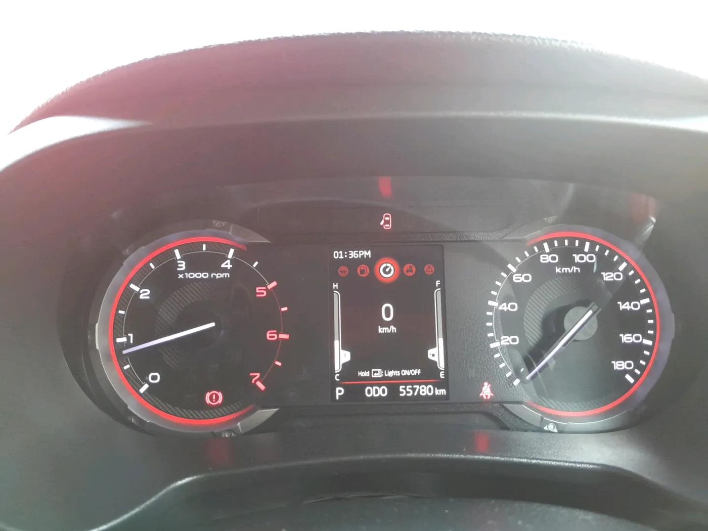 2022 Mahindra Thar LX D AT 4WD HT, Diesel, Automatic, 55,780 km, interior