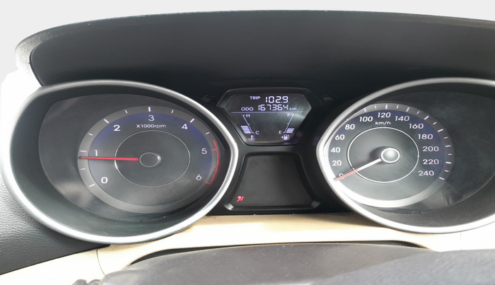 2013 Hyundai New Elantra 1.6 SX MT DIESEL, Diesel, Manual, 1,67,364 km, interior