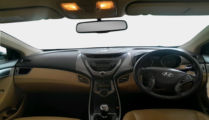 2013 Hyundai New Elantra 1.6 SX MT DIESEL, Diesel, Manual, 1,67,364 km, interior