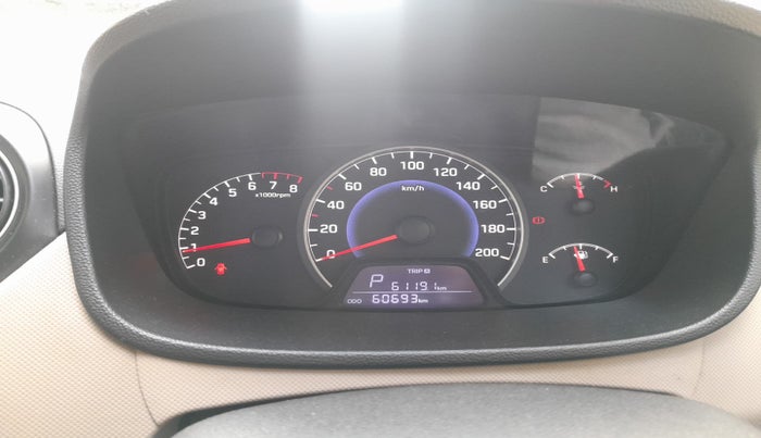 2016 Hyundai Grand i10 ASTA (O) AT 1.2 KAPPA VTVT, Petrol, Automatic, 60,693 km, interior