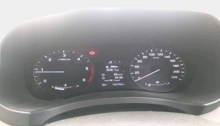 2016 Hyundai Creta SX (O) 1.6 DIESEL, Diesel, Manual, 1,50,759 km, interior