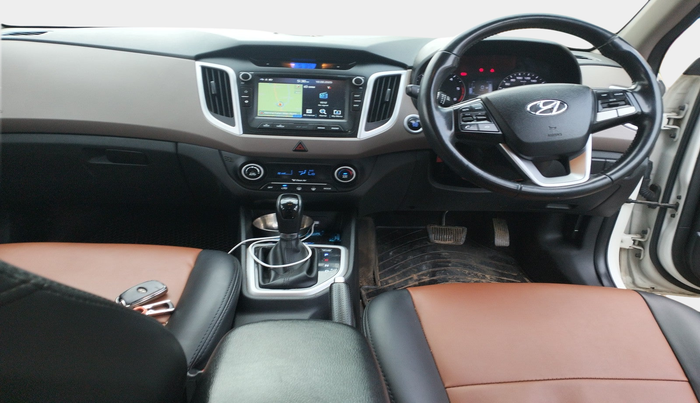 2018 Hyundai Creta SX AT 1.6 DIESEL, Diesel, Automatic, 1,40,675 km, interior