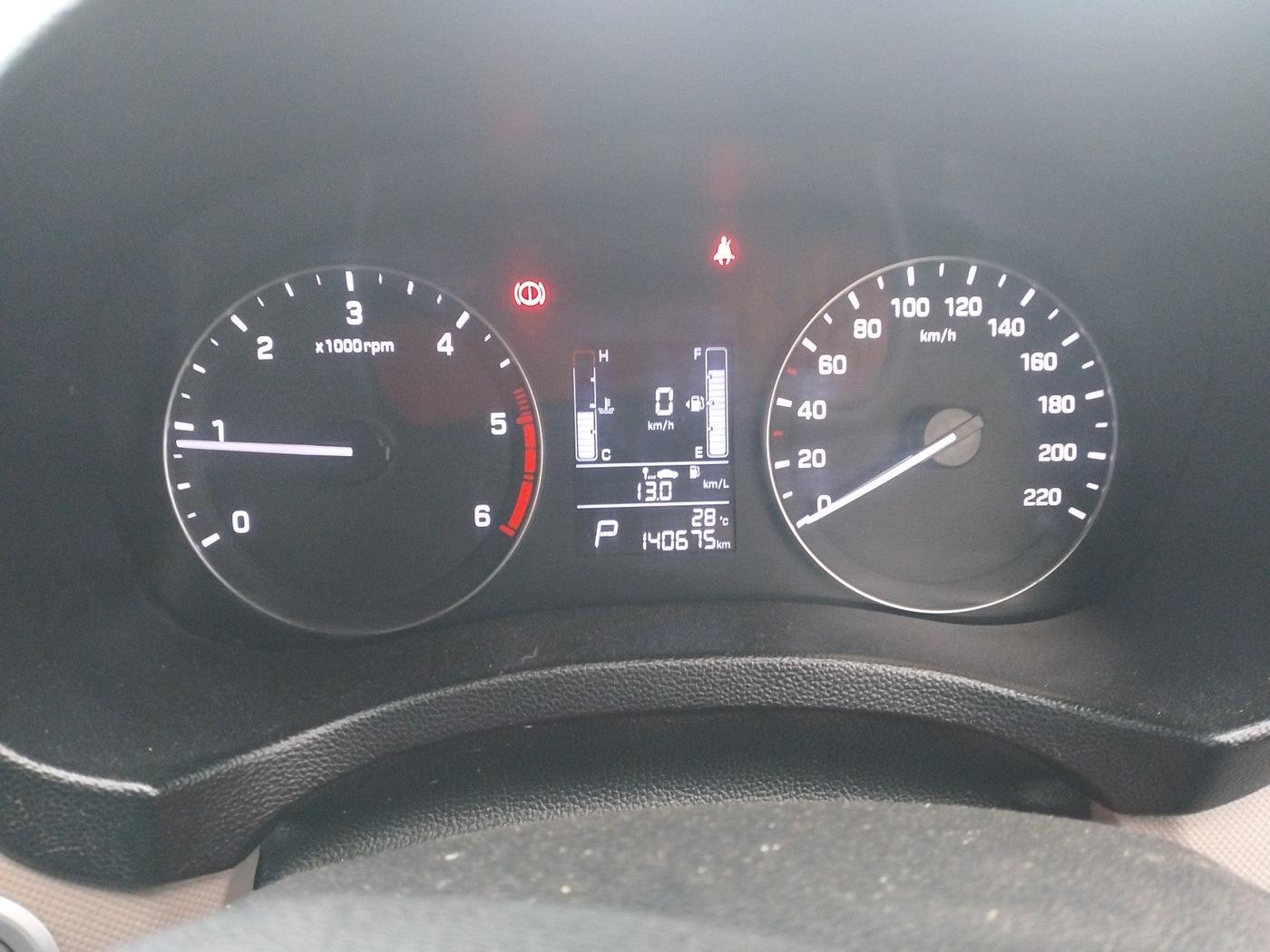 2018 Hyundai Creta SX AT 1.6 DIESEL, Diesel, Automatic, 1,40,675 km, interior