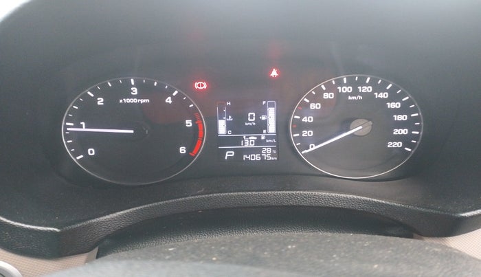 2018 Hyundai Creta SX AT 1.6 DIESEL, Diesel, Automatic, 1,40,675 km, interior