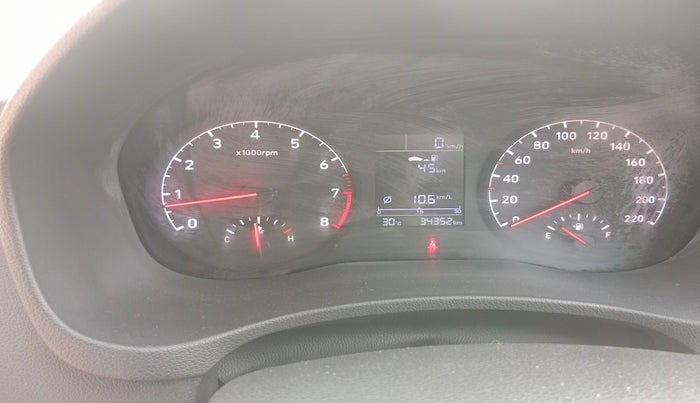 2017 Hyundai Verna 1.6 VTVT SX, Petrol, Manual, 34,352 km, interior