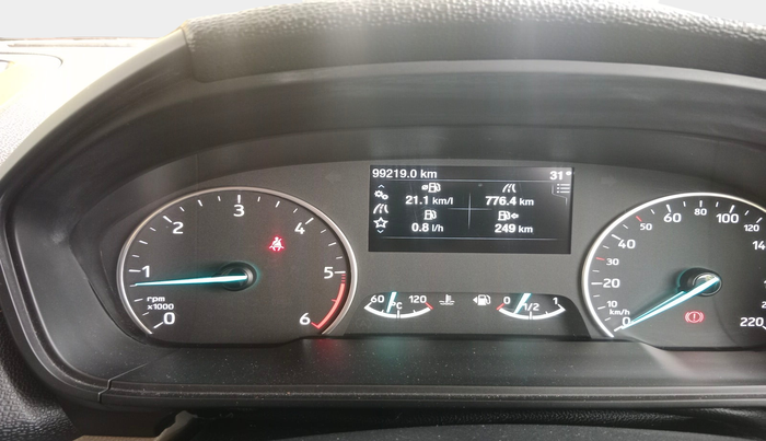 2020 Ford Ecosport TITANIUM 1.5L DIESEL, Diesel, Manual, 99,219 km, interior