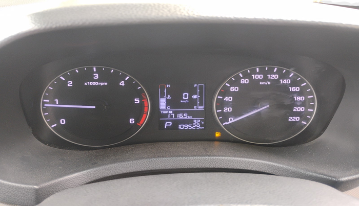 2018 Hyundai Creta SX PLUS AT 1.6 DIESEL, Diesel, Automatic, 1,09,529 km, interior