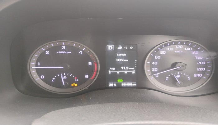 2017 Hyundai Tucson GLS 4WD AT DIESEL, Diesel, Automatic, 89,408 km, interior