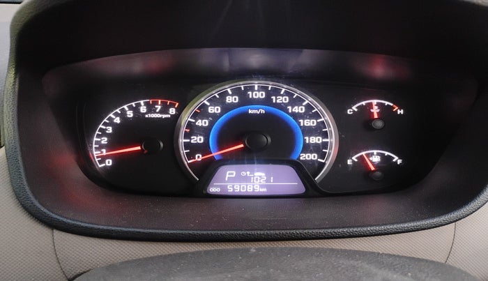2014 Hyundai Grand i10 ASTA AT 1.2 KAPPA VTVT, Petrol, Automatic, 59,089 km, interior