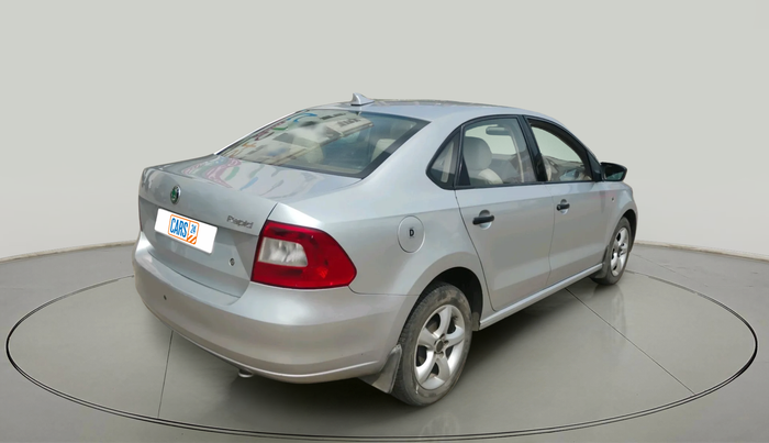 2012 Skoda Rapid ACTIVE 1.6 TDI CR MT, Diesel, Manual, 2,31,894 km, exterior