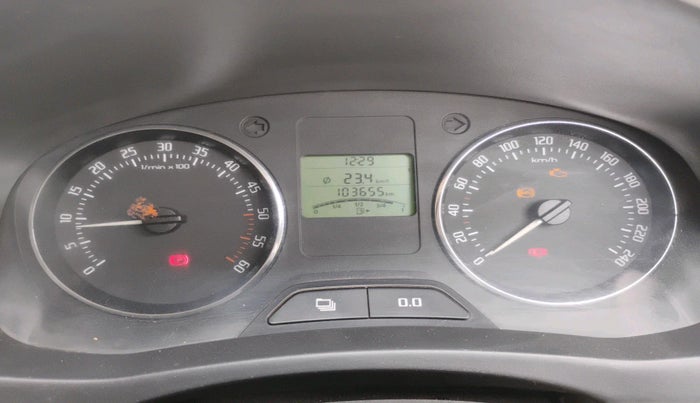 2011 Skoda Fabia ELEGANCE 1.2 TDI, Diesel, Manual, 1,03,655 km, interior