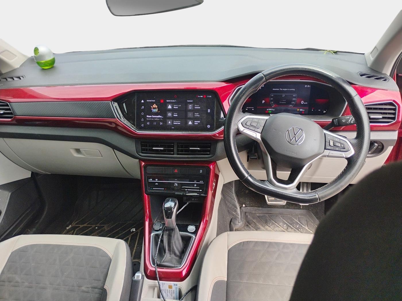 2021 Volkswagen TAIGUN GT PLUS 1.5 TSI DSG, Petrol, Automatic, 44,500 km, interior