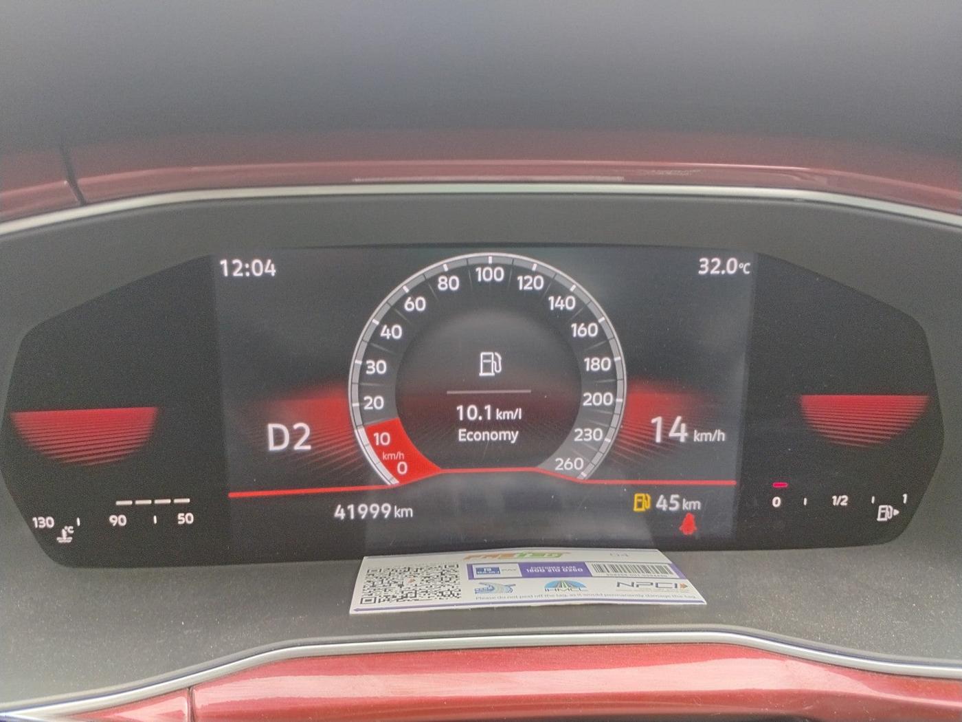 2021 Volkswagen TAIGUN GT PLUS 1.5 TSI DSG, Petrol, Automatic, 44,500 km, interior