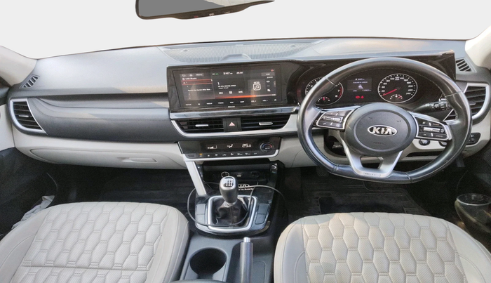 2020 KIA SELTOS HTX 1.5 PETROL, Petrol, Manual, 1,10,822 km, interior