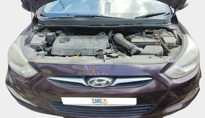 2011 Hyundai Verna FLUIDIC 1.6 CRDI SX, Diesel, Manual, 51,999 km, exterior