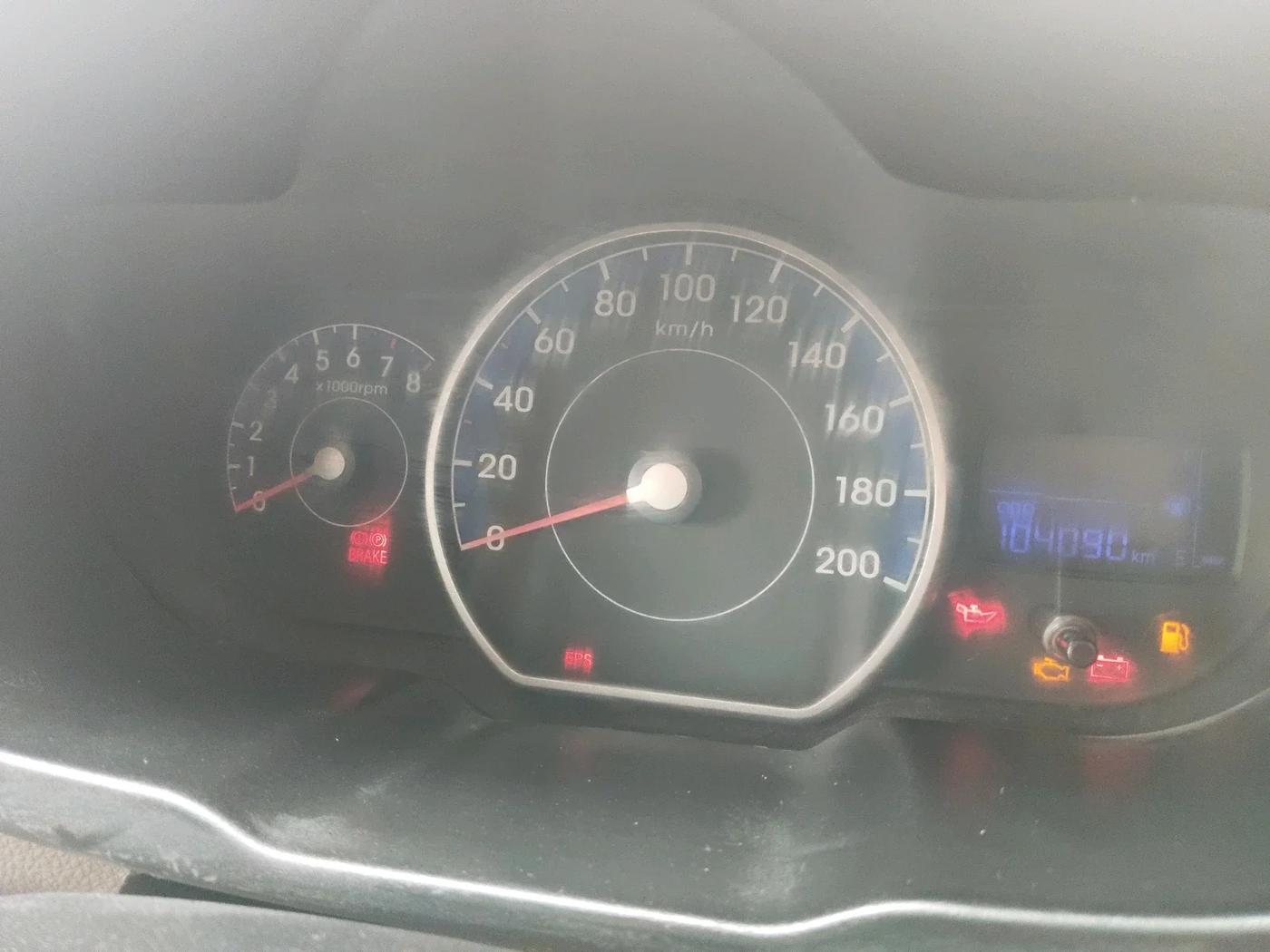 2012 Hyundai i10 MAGNA 1.2, CNG, Manual, 1,04,090 km, interior