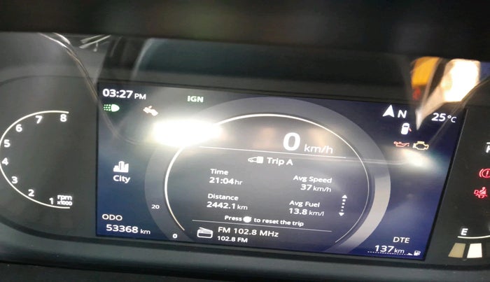 2023 Tata Harrier XZ PLUS 2.0L DARK EDITION, Diesel, Manual, 53,368 km, interior