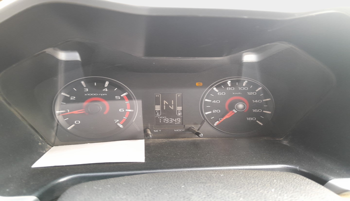 2017 Mahindra Kuv100 K6 6 STR, Petrol, Manual, 1,19,349 km, interior