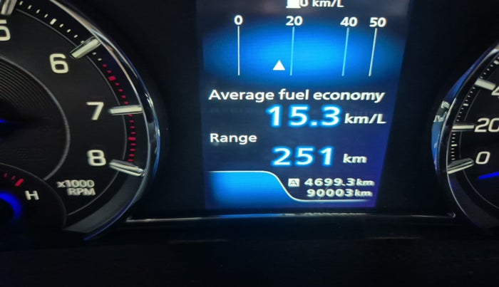 2019 Maruti Ciaz SIGMA 1.5 SHVS MT  PETROL, Petrol, Manual, 90,003 km, interior