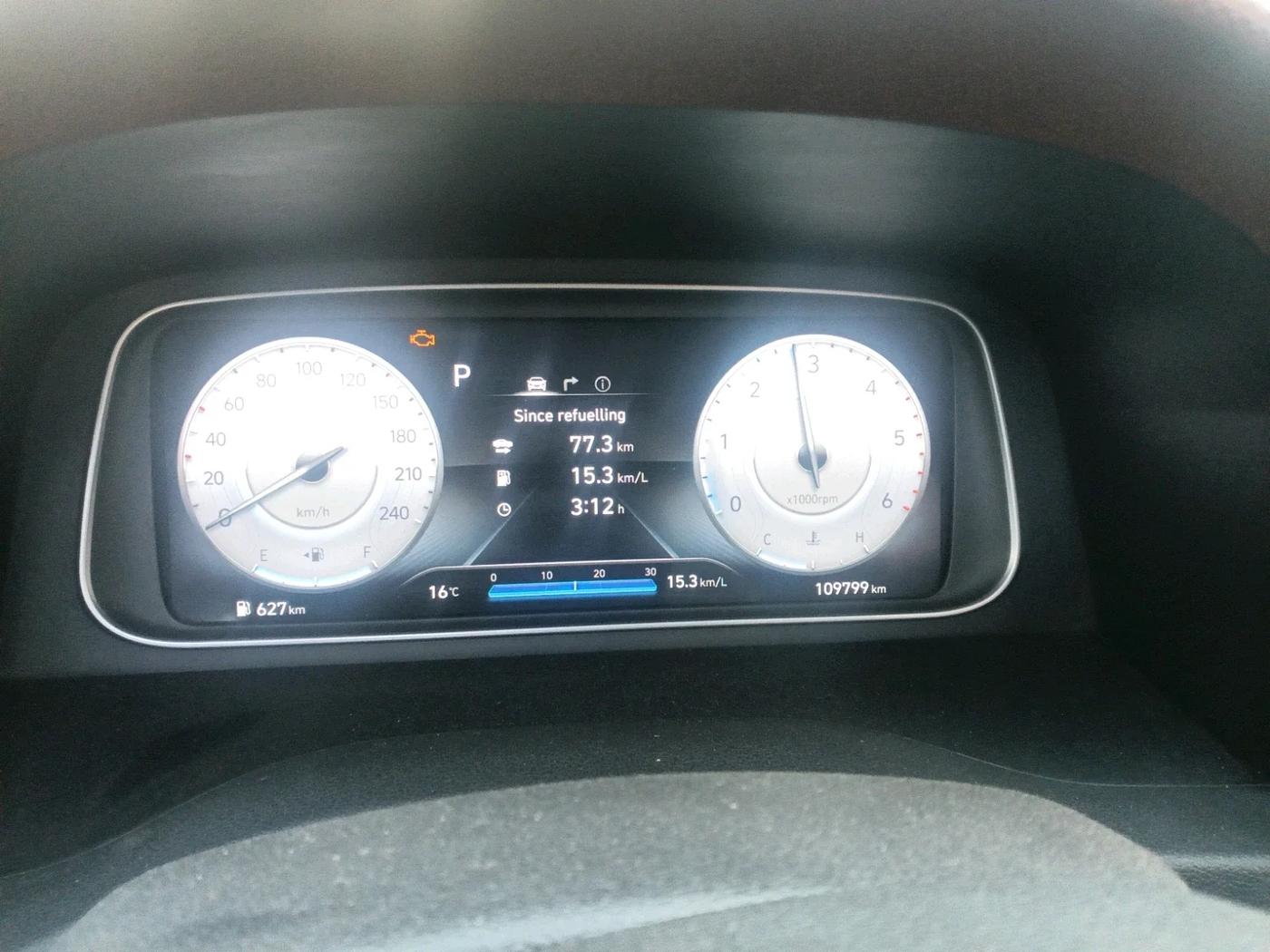 2022 Hyundai ALCAZAR 1.5 SIGNATURE (O) AT 7STR, Diesel, Automatic, 1,09,799 km, interior