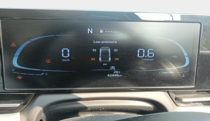 2023 Hyundai Verna  SX 1.5 MPI IVT, Petrol, Automatic, 42,448 km, interior