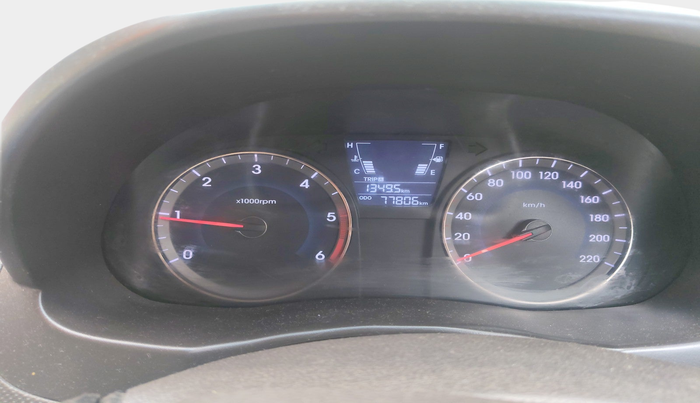 2016 Hyundai Verna 1.6 CRDI SX, Diesel, Manual, 77,806 km, interior