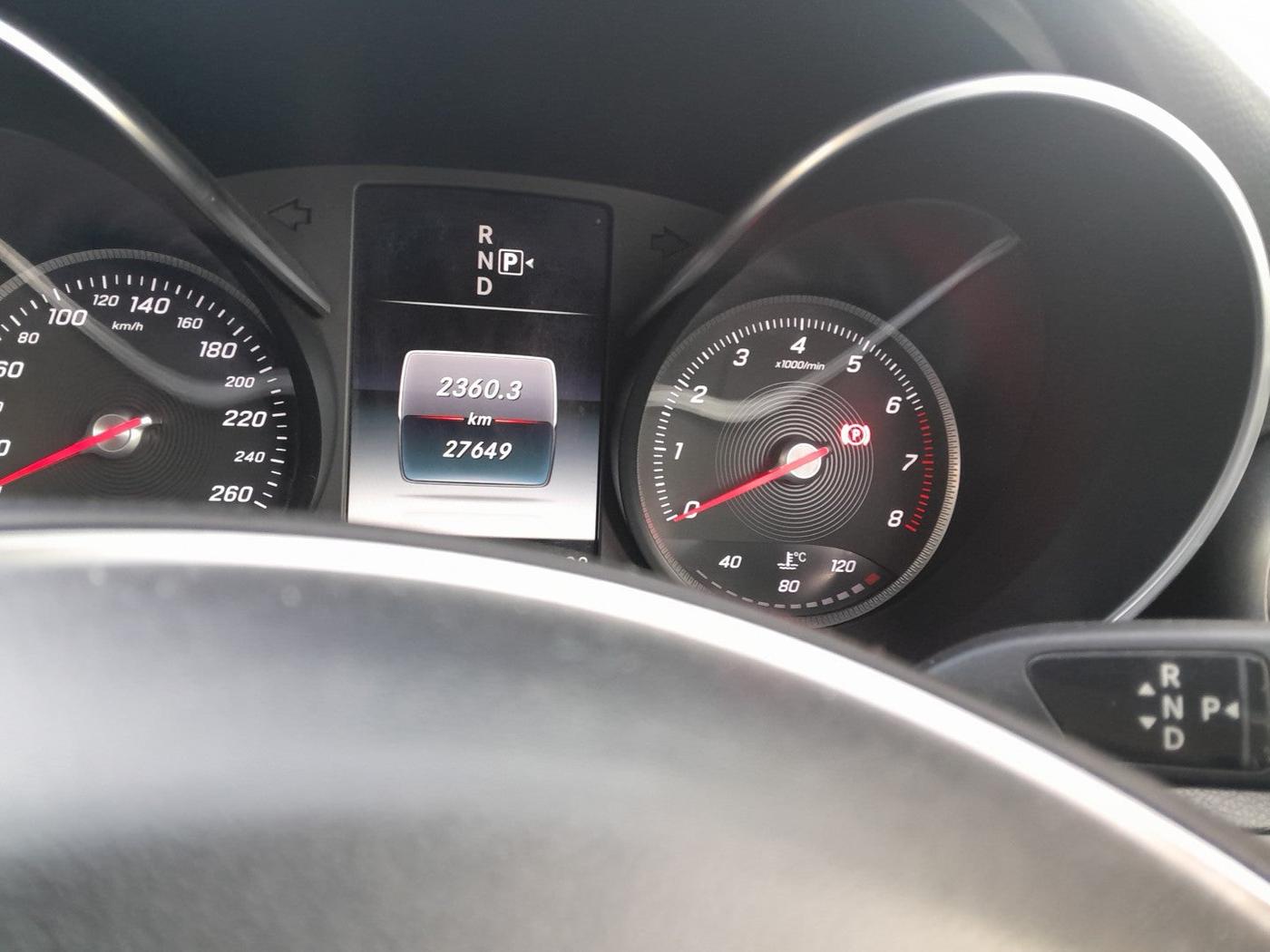 2015 Mercedes Benz C Class C 200 AVANTGARDE, Petrol, Automatic, 27,649 km, interior