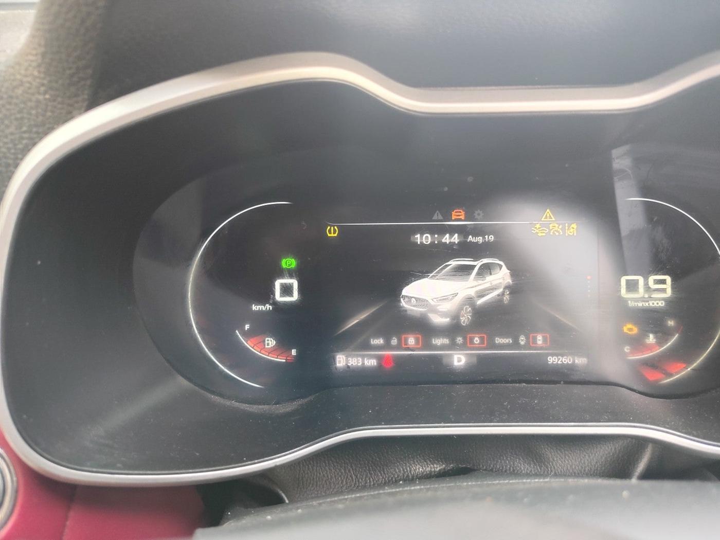 2022 MG ASTOR SAVVY 1.5 CVT S RED, Petrol, Automatic, 99,260 km, interior