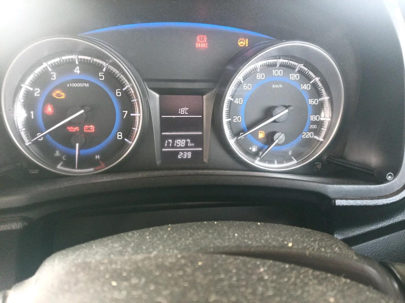 2018 Maruti Baleno DELTA PETROL 1.2, Petrol, Manual, 1,71,987 km, interior