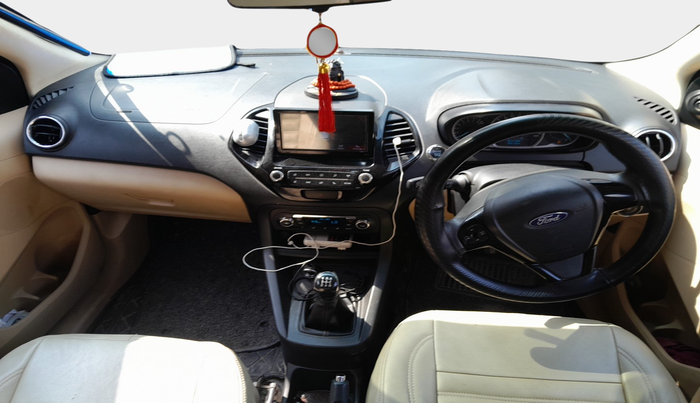 2019 Ford Figo Aspire TITANIUM 1.2 PETROL, Petrol, Manual, 40,568 km, interior