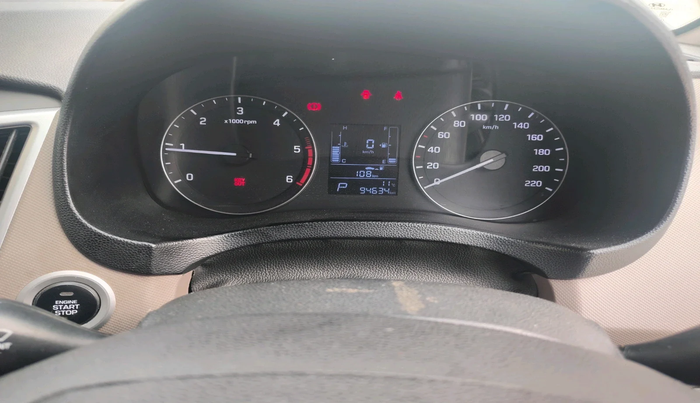 2019 Hyundai Creta SX AT 1.6 DIESEL, Diesel, Automatic, 94,634 km, interior