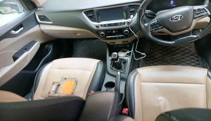 2018 Hyundai Verna 1.6 SX (O) CRDI MT, Diesel, Manual, 1,21,534 km, interior