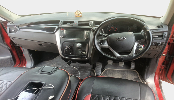 2017 Mahindra KUV 100 NXT K8 D 6 STR DUAL TONE, Diesel, Manual, 87,074 km, interior