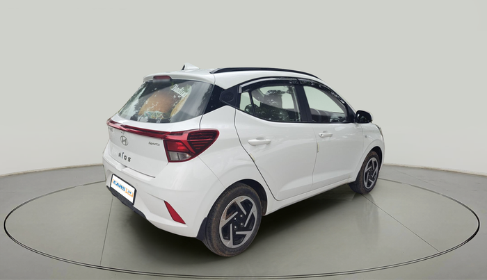 2023 Hyundai GRAND I10 NIOS SPORTZ AMT 1.2 KAPPA VTVT, Petrol, Automatic, 23,585 km, exterior